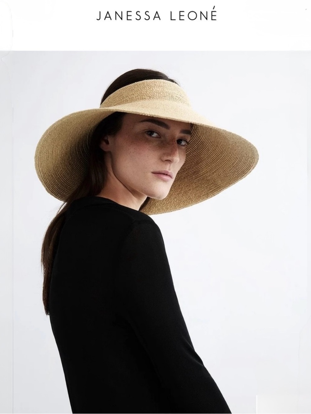 Janessa Leoné
Birdie Packable Wide Brim Straw Visor
$287 like new Color:Natural